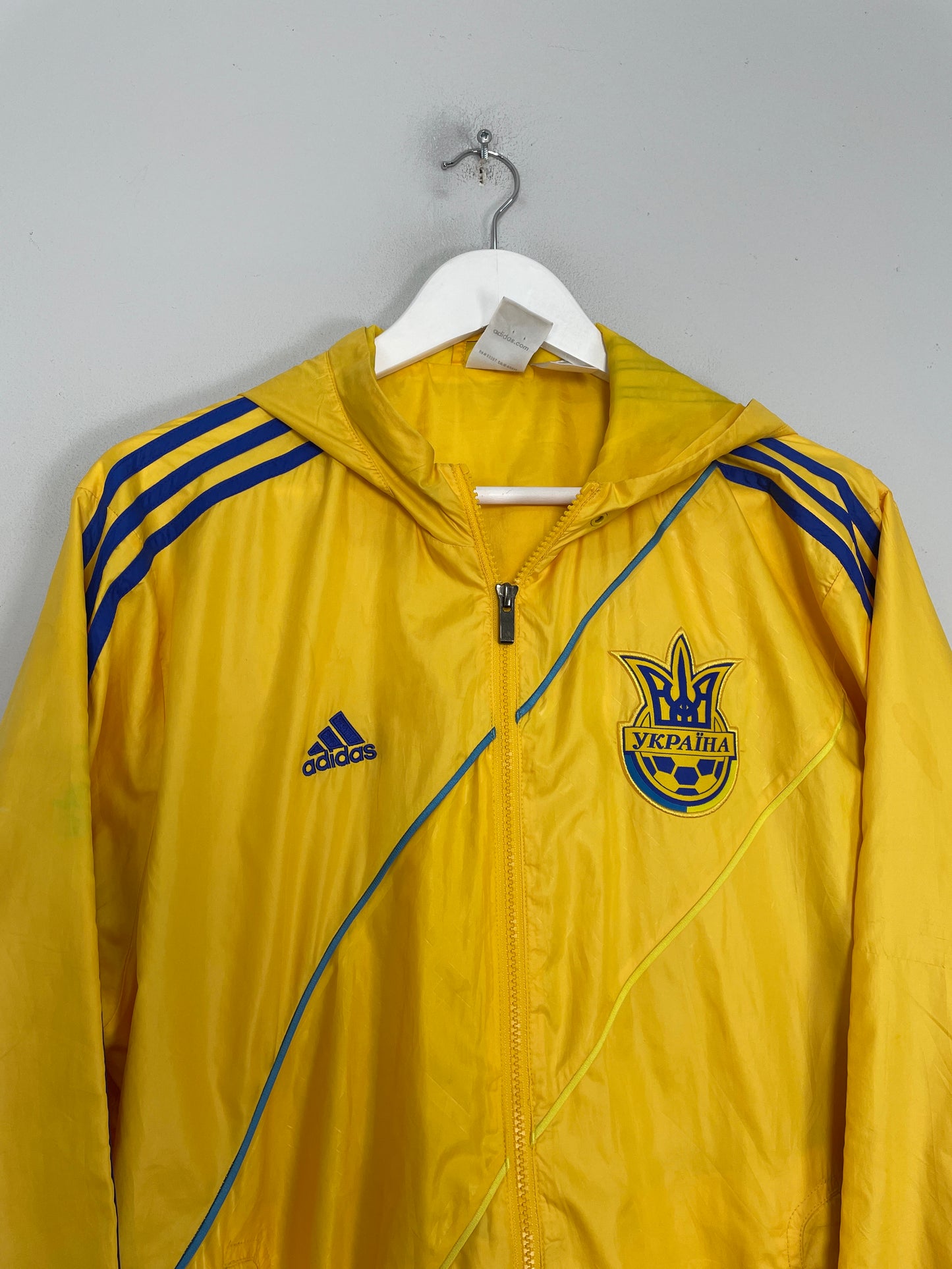 2012/13 UKRAINE TRACK JACKET (M) ADIDAS