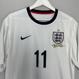 2013/14 ENGLAND CHAMBERLAIN #11 *150 YEAR* HOME SHIRT (XL) NIKE