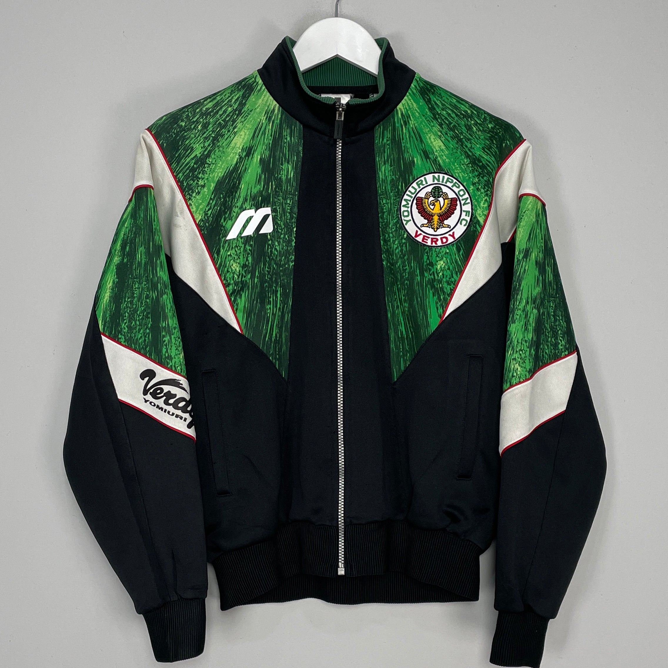 Shop 1993/95 TOKYO VERDY TRACK JACKET (M) MIZUNO, classic football shirts, vintage football shirts & retro soccer jerseys at Cult Kits