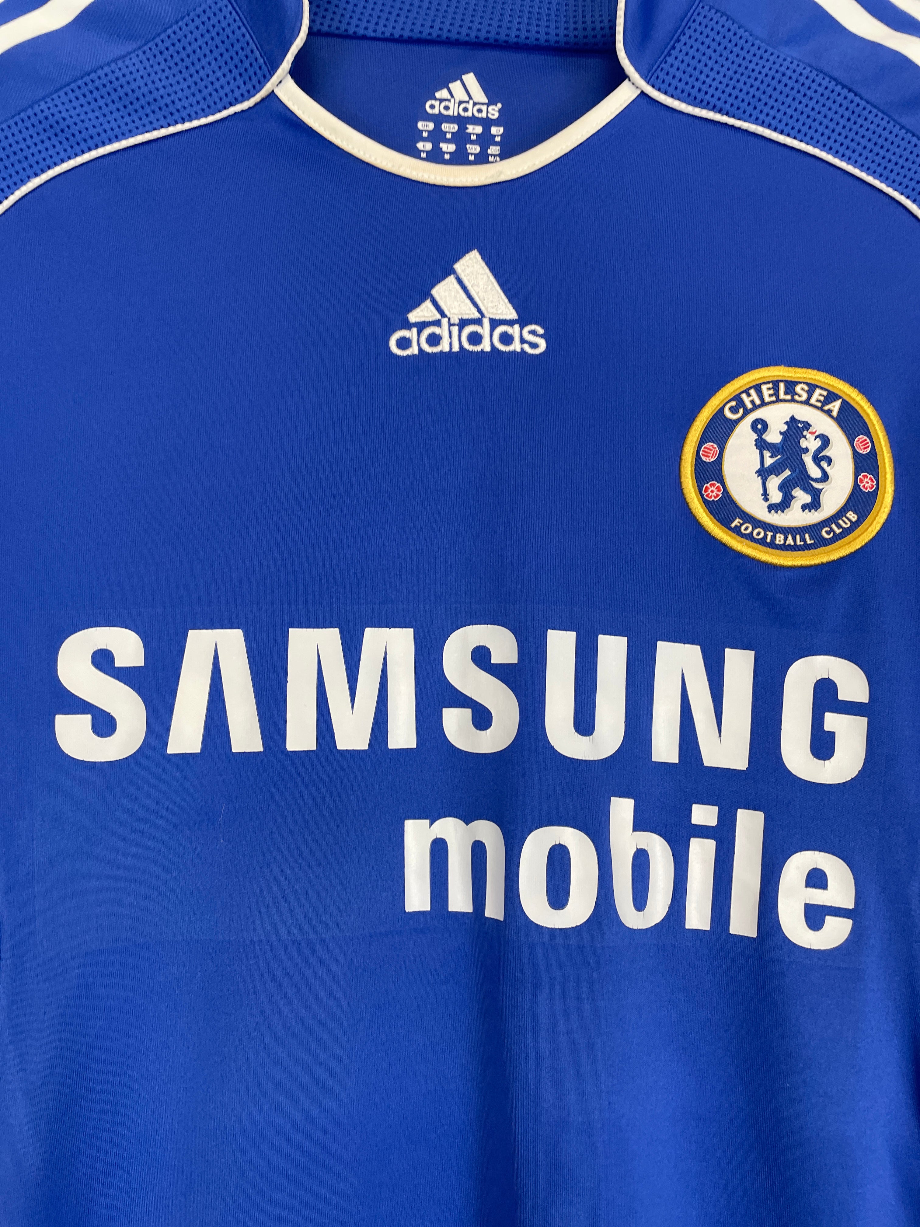 Shop 2006/07 CHELSEA HOME SHIRT (M) ADIDAS, classic football shirts, vintage football shirts & retro soccer jerseys at Cult Kits