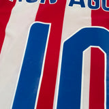 2008/09 Atletico Madrid Aguero #10 Home Shirt (M) Nike