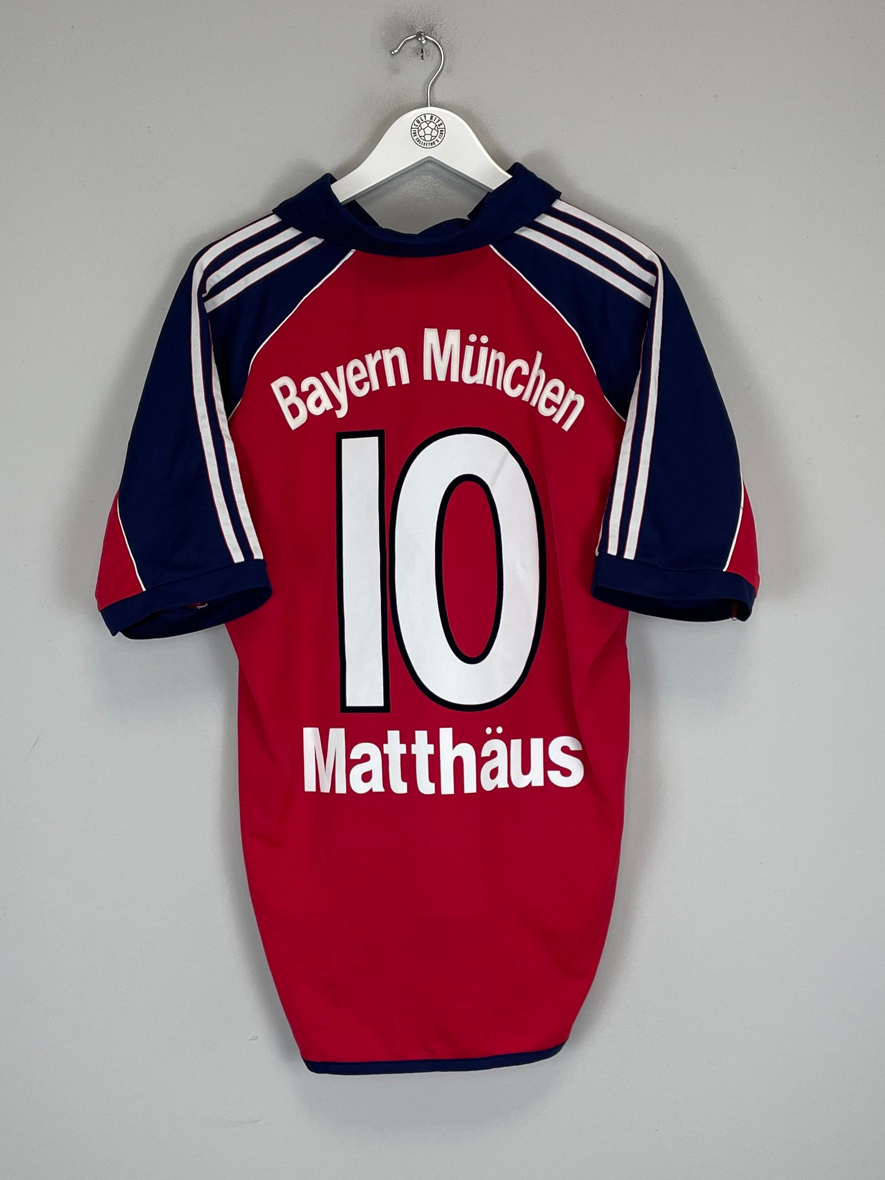 Shop 1999/01 BAYERN MUNICH MATTHAUS #10 HOME SHIRT (M) ADIDAS, classic football shirts, vintage football shirts & retro soccer jerseys at Cult Kits