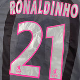 2001/02 PSG Ronaldinho #21 Third Shirt (XL) Nike