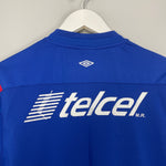 Shop 2011/12 CRUZ AZUL L/S HOME SHIRT (S) UMBRO, classic football shirts, vintage football shirts & retro soccer jerseys at Cult Kits