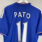 Shop 2015/16 CHELSEA PATO #11 HOME SHIRT (XL) ADIDAS, classic football shirts, vintage football shirts & retro soccer jerseys at Cult Kits