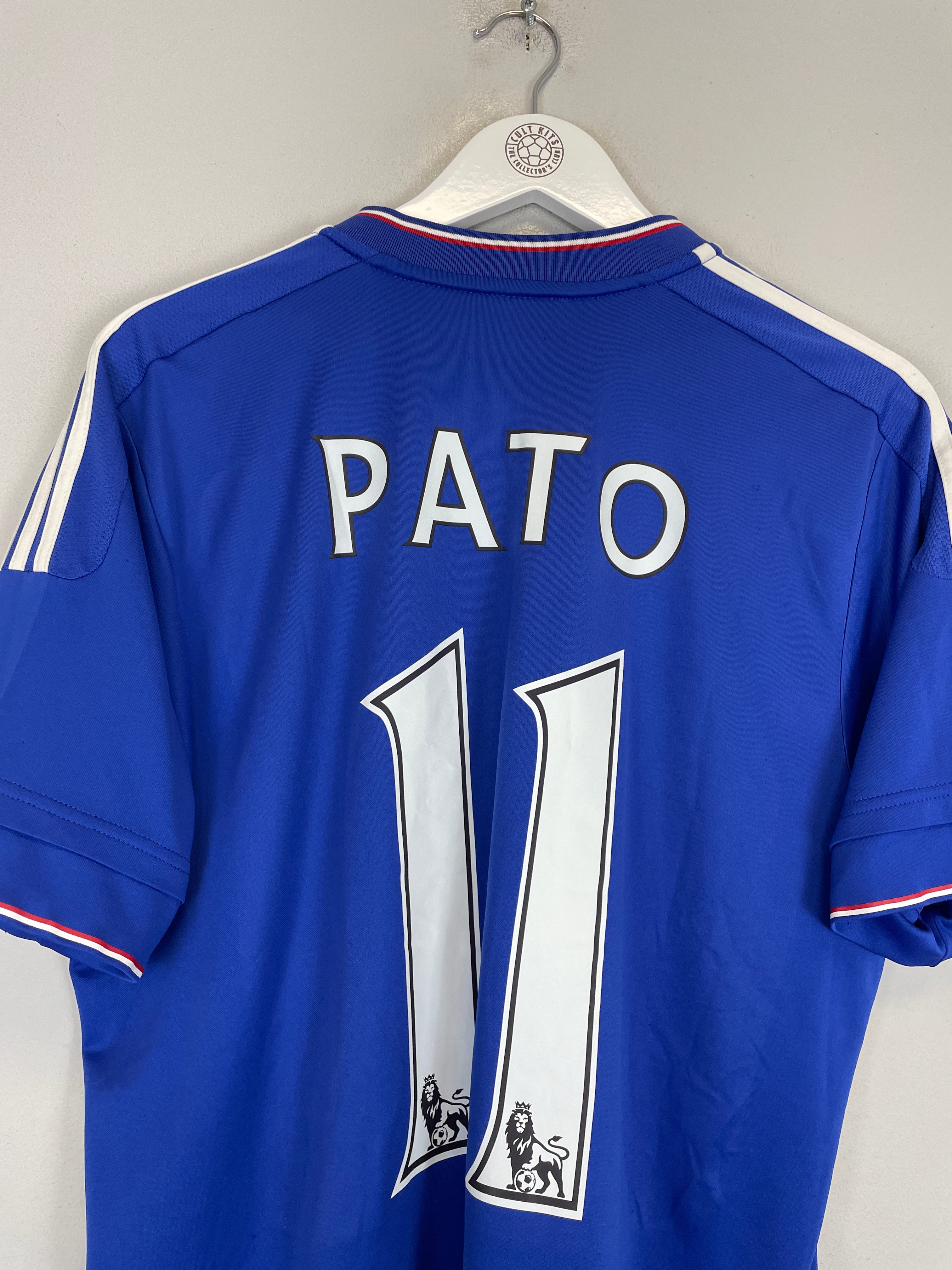 Shop 2015/16 CHELSEA PATO #11 HOME SHIRT (XL) ADIDAS, classic football shirts, vintage football shirts & retro soccer jerseys at Cult Kits