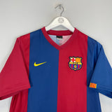 2006/07 BARCELONA HOME SHIRT (S) NIKE BASIC
