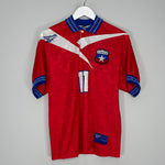 1997/99 CHILE (SALAS) #11 HOME SHIRT (M) REEBOK