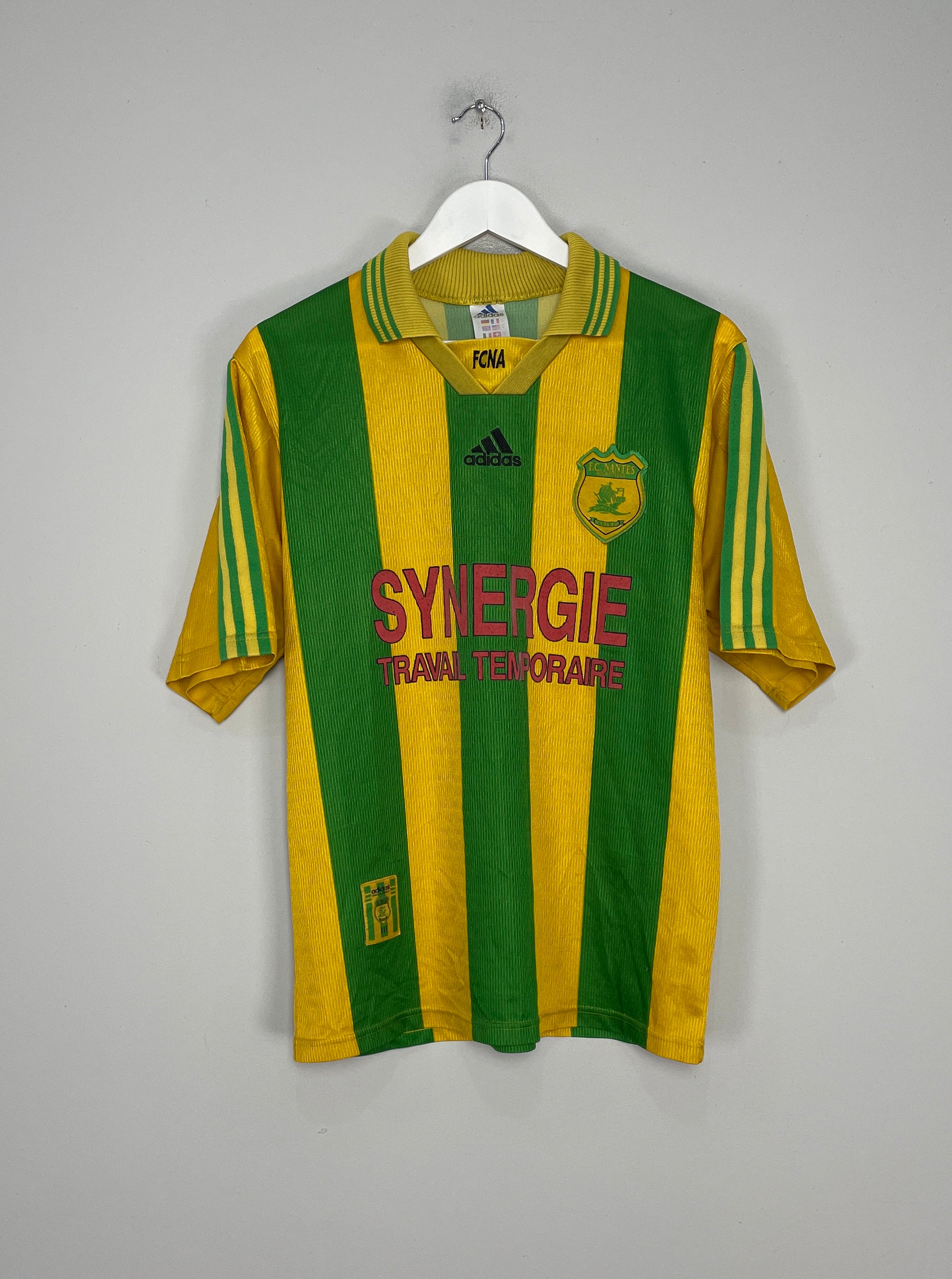 Shop 1998/00 NANTES HOME SHIRT (M) ADIDAS, classic football shirts, vintage football shirts & retro soccer jerseys at Cult Kits