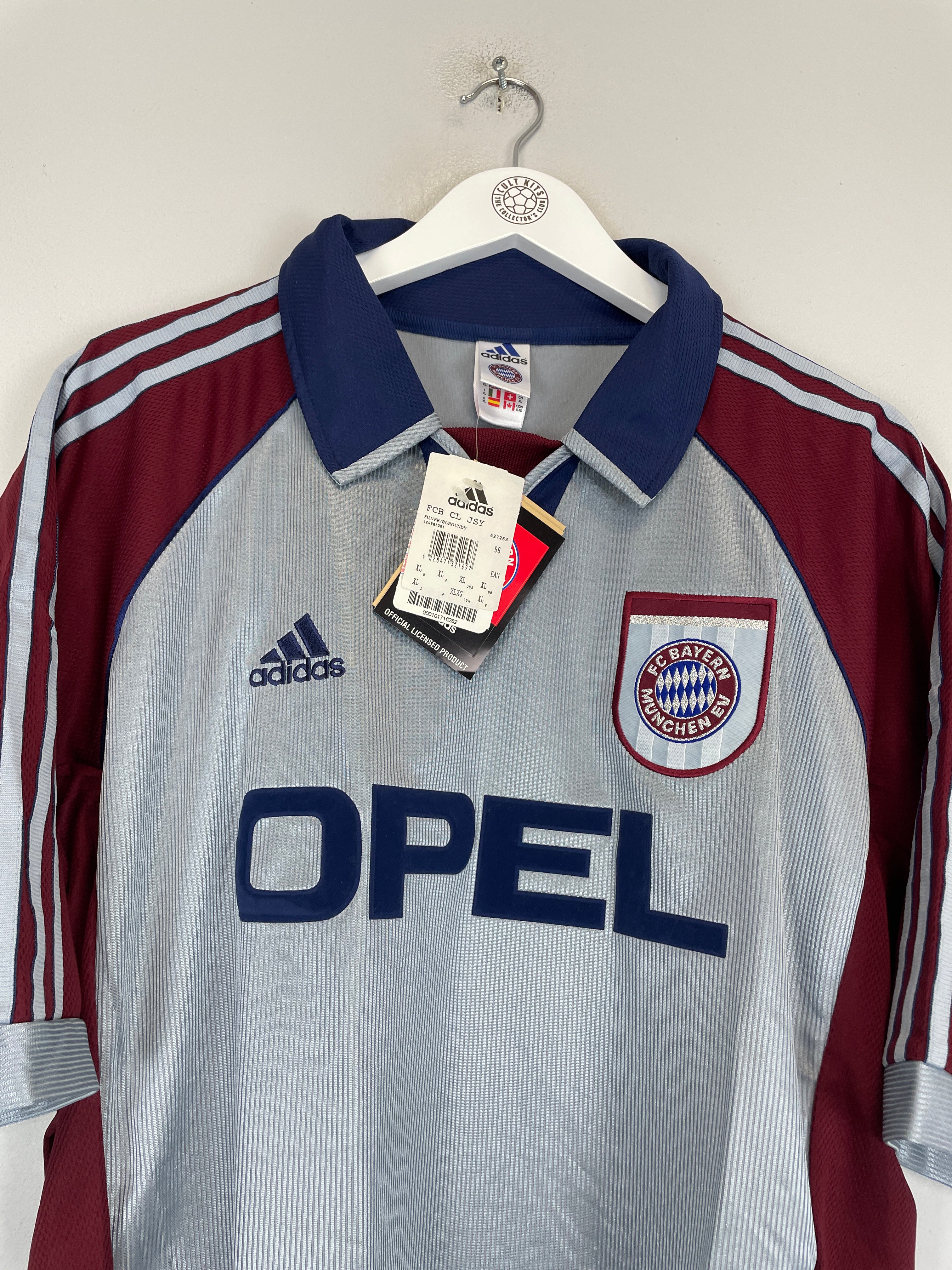 Shop 1998/99 BAYERN MUNICH *BNWT* THIRD SHIRT (XL) ADIDAS, classic football shirts, vintage football shirts & retro soccer jerseys at Cult Kits