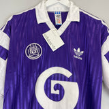1990/92 ANDERLECHT *BNWT* HOME SHIRT (L) ADIDAS