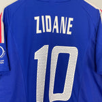 Shop 2002/04 FRANCE ZIDANE #10 HOME SHIRT (L) ADIDAS, classic football shirts, vintage football shirts & retro soccer jerseys at Cult Kits