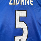2004/05 Real Madrid Zidane #5 Third Shirt (S) Adidas