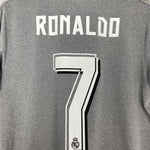 Shop 2015/16 REAL MADRID RONALDO #7 AWAY SHIRT (S) ADIDAS, classic football shirts, vintage football shirts & retro soccer jerseys at Cult Kits