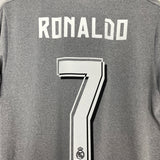 Shop 2015/16 REAL MADRID RONALDO #7 AWAY SHIRT (S) ADIDAS, classic football shirts, vintage football shirts & retro soccer jerseys at Cult Kits