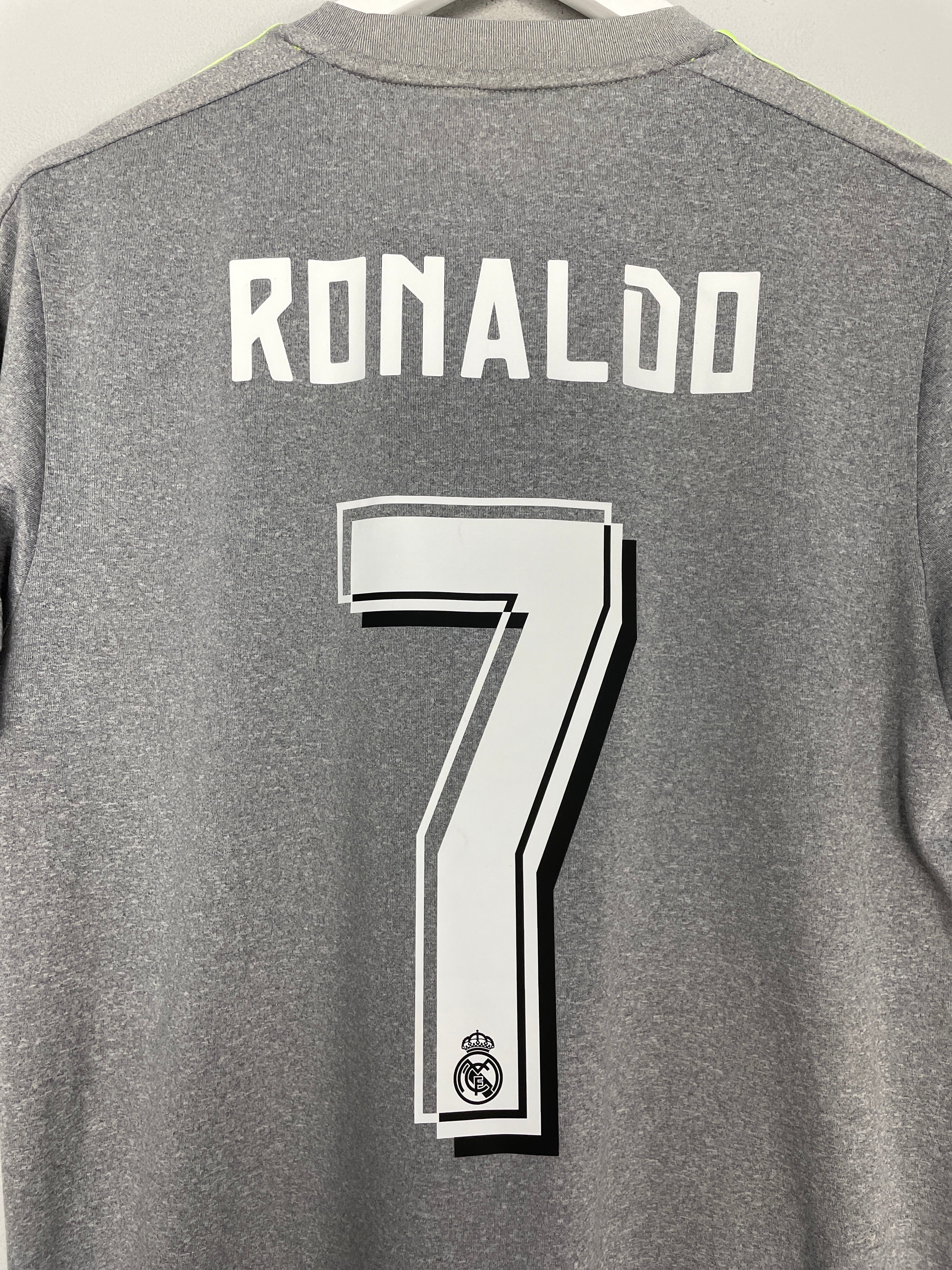 Shop 2015/16 REAL MADRID RONALDO #7 AWAY SHIRT (S) ADIDAS, classic football shirts, vintage football shirts & retro soccer jerseys at Cult Kits