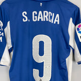 2014/15 ESPANYOL S.GARCIA #9 *MATCH ISSUE* HOME SHIRT (XXL) PUMA