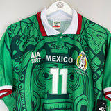 1998 MEXICO BLANCO #11 *RE-ISSUE* BNWT HOME SHIRT (XXL) ABA SPORT