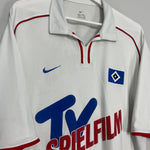 Shop 2001/02 HAMBURG HOME SHIRT (XL) NIKE, classic football shirts, vintage football shirts & retro soccer jerseys at Cult Kits