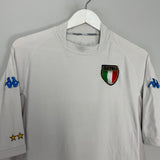 Shop 2000/01 ITALY AWAY SHIRT (XL) KAPPA, classic football shirts, vintage football shirts & retro soccer jerseys at Cult Kits