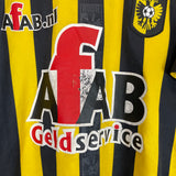 Shop 2007/08 VITESSE VREVEN #2 HOME SHIRT (XXL) UHLSPORT, classic football shirts, vintage football shirts & retro soccer jerseys at Cult Kits