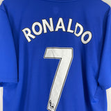 Shop 2008/09 MANCHESTER UNITED RONALDO #7 AWAY SHIRT (XL) NIKE, classic football shirts, vintage football shirts & retro soccer jerseys at Cult Kits