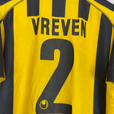 Shop 2007/08 VITESSE VREVEN #2 HOME SHIRT (XXL) UHLSPORT, classic football shirts, vintage football shirts & retro soccer jerseys at Cult Kits