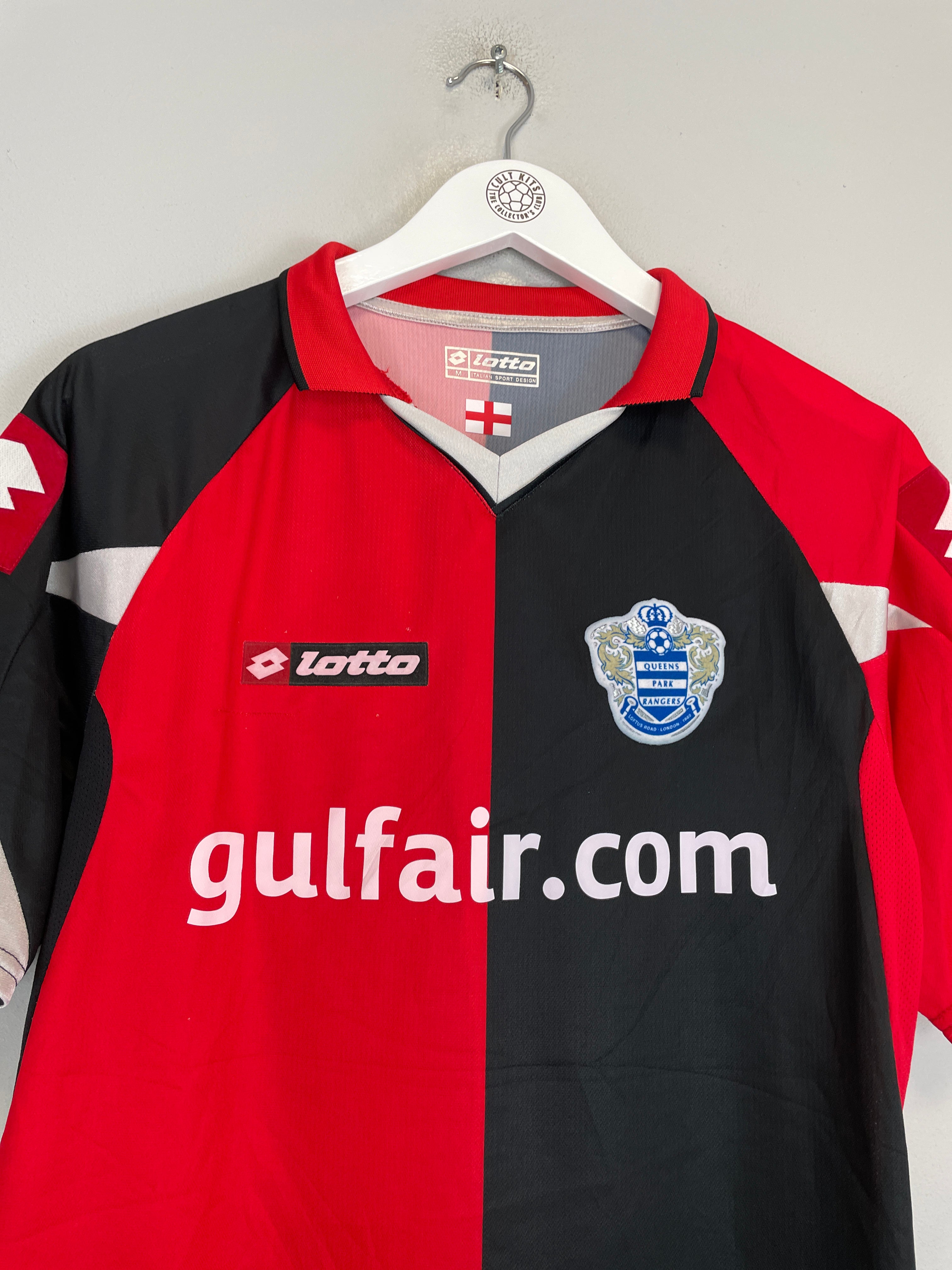Shop 2010/11 QPR AWAY SHIRT (M) LOTTO, classic football shirts, vintage football shirts & retro soccer jerseys at Cult Kits