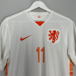 Shop 2015/16 NETHERLANDS ROBBEN #11 AWAY SHIRT (M) NIKE, classic football shirts, vintage football shirts & retro soccer jerseys at Cult Kits