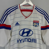 2014/15 LYON HOME SHIRT (XL) ADIDAS