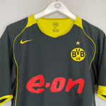 Shop 2004/05 DORTMUND THIRD SHIRT (L) NIKE, classic football shirts, vintage football shirts & retro soccer jerseys at Cult Kits