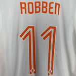 Shop 2015/16 NETHERLANDS ROBBEN #11 AWAY SHIRT (M) NIKE, classic football shirts, vintage football shirts & retro soccer jerseys at Cult Kits