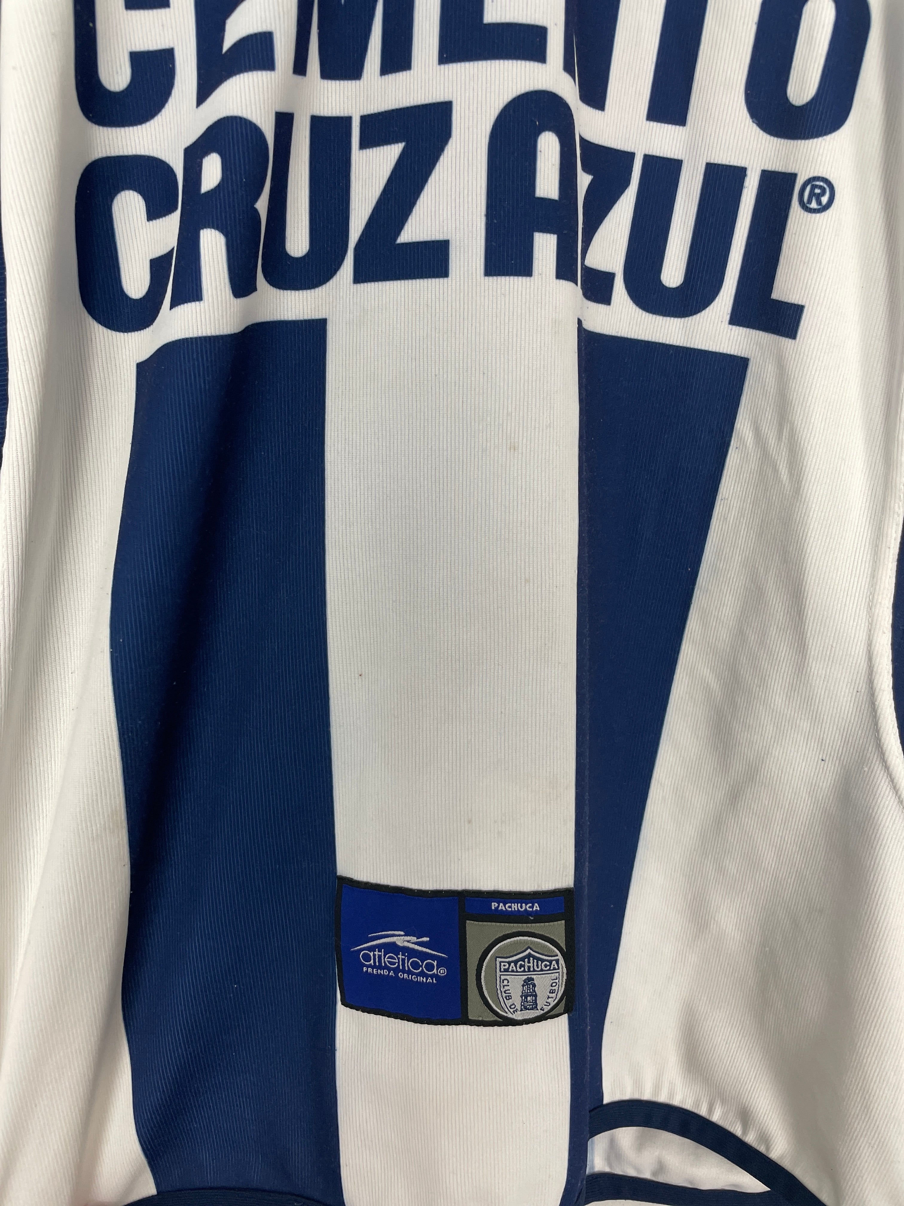 Shop 2000/01 PACHUCA HOME SHIRT (XL) ATLETICA, classic football shirts, vintage football shirts & retro soccer jerseys at Cult Kits
