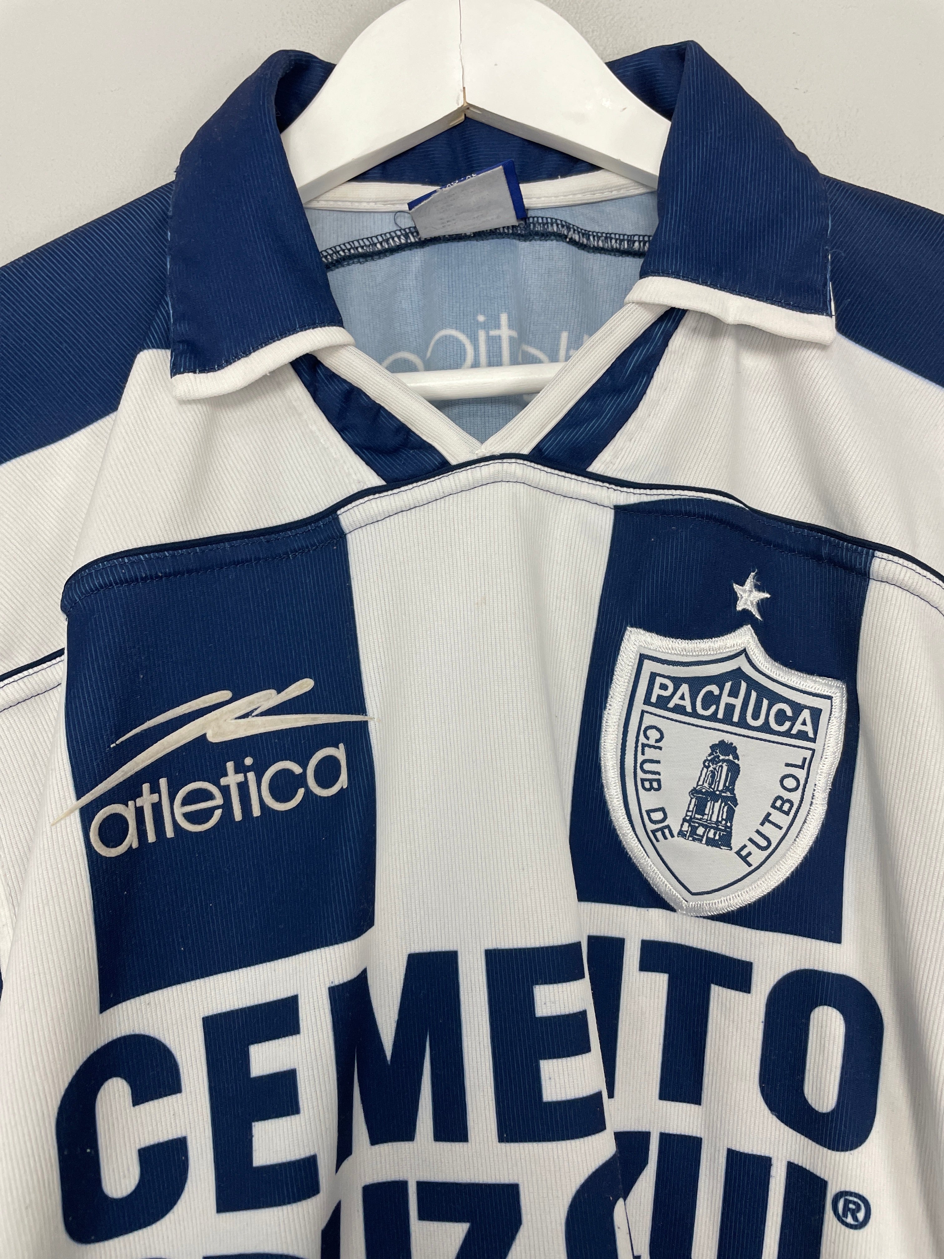 Shop 2000/01 PACHUCA HOME SHIRT (XL) ATLETICA, classic football shirts, vintage football shirts & retro soccer jerseys at Cult Kits
