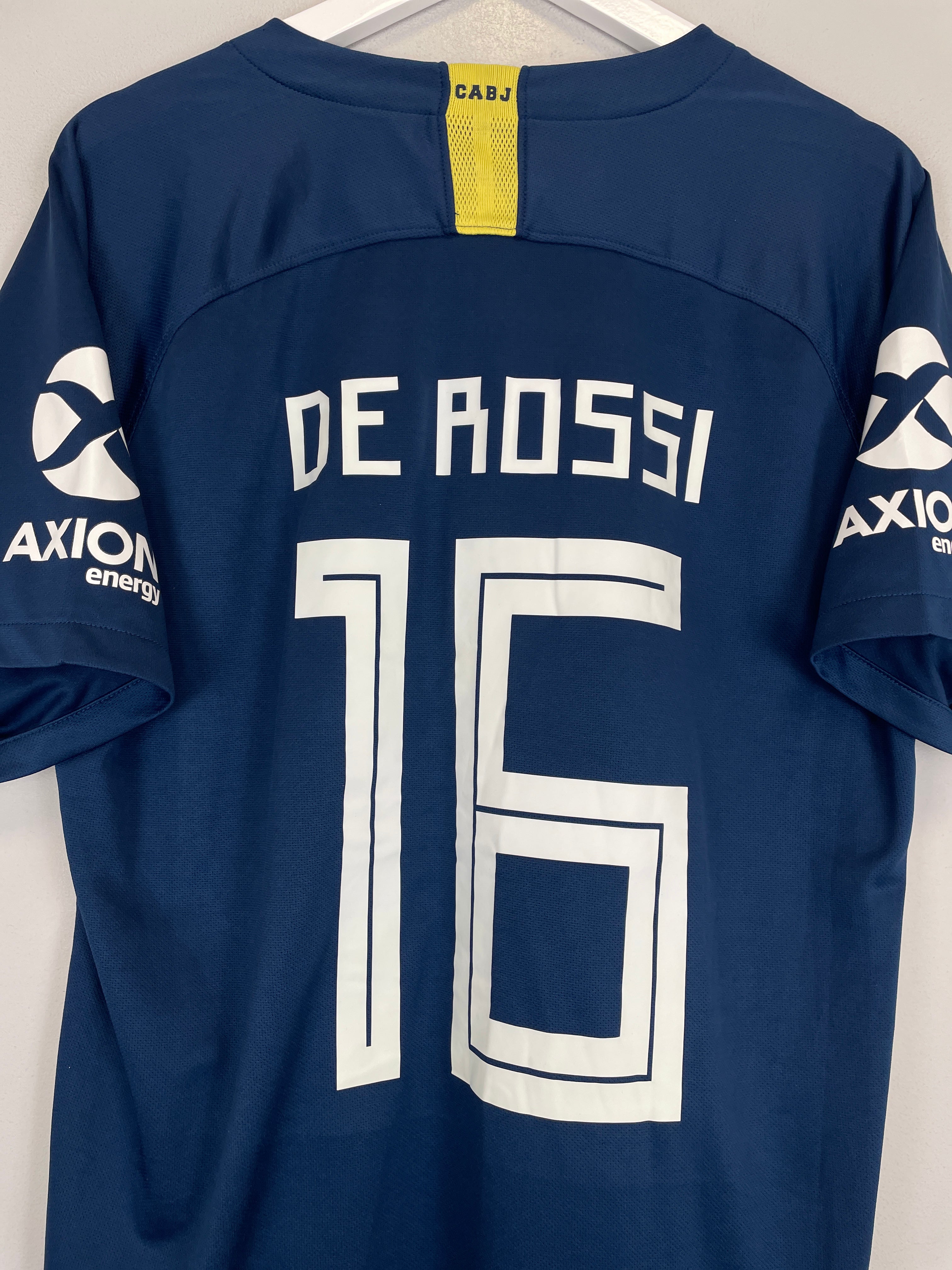 Shop 2018/19 BOCA JUNIORS DE ROSSI #16 HOME SHIRT (XL) NIKE, classic football shirts, vintage football shirts & retro soccer jerseys at Cult Kits