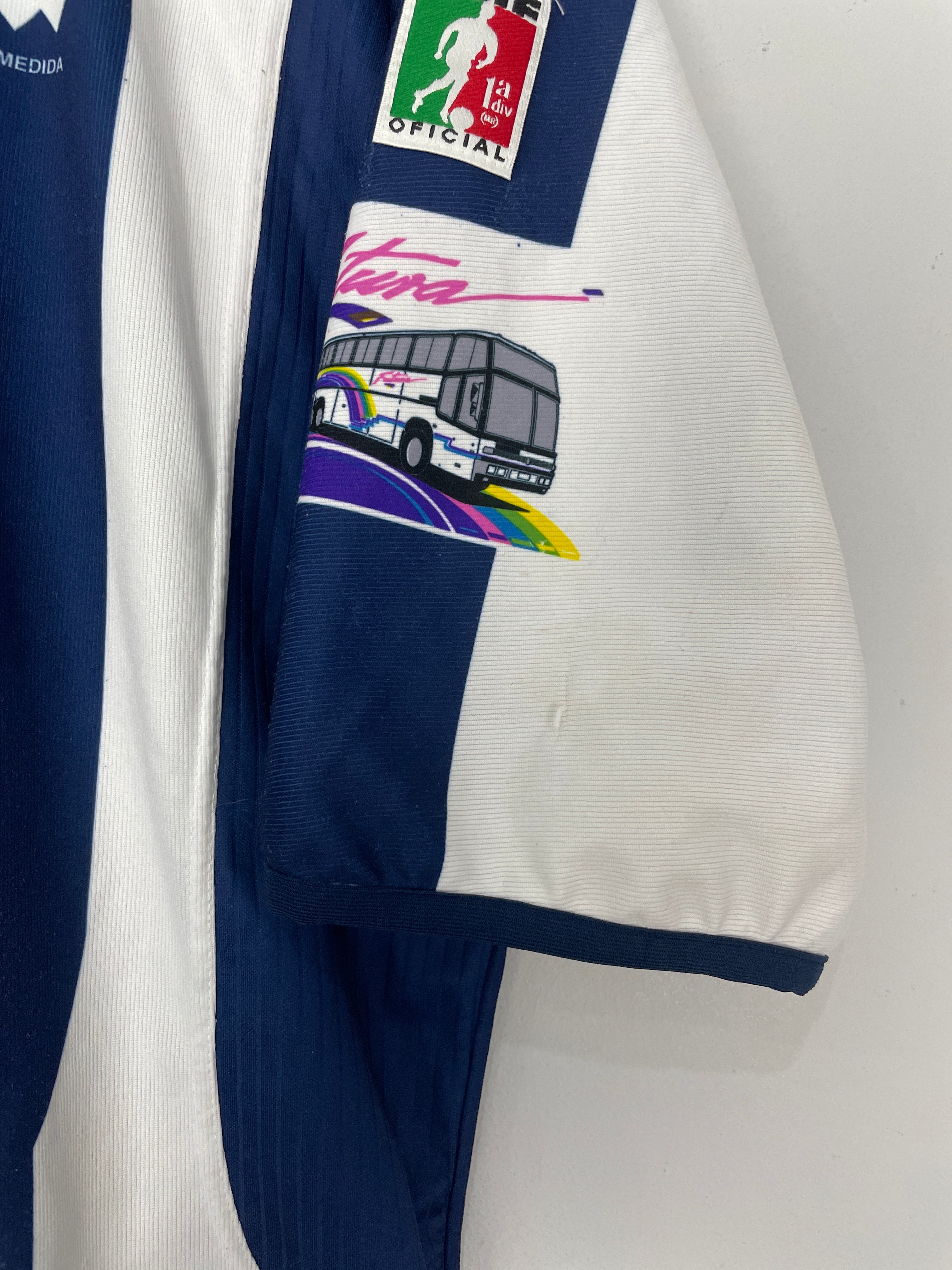 Shop 2000/01 PACHUCA HOME SHIRT (XL) ATLETICA, classic football shirts, vintage football shirts & retro soccer jerseys at Cult Kits