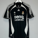 2006/07 REAL MADRID RONALDO #9 AWAY SHIRT (M) ADIDAS