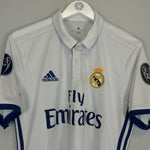 Shop 2016/17 REAL MADRID KROOS #8 HOME SHIRT (M) ADIDAS, classic football shirts, vintage football shirts & retro soccer jerseys at Cult Kits