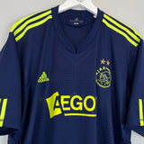 2010/11 AJAX SUAREZ #16 AWAY SHIRT (XXL) ADIDAS