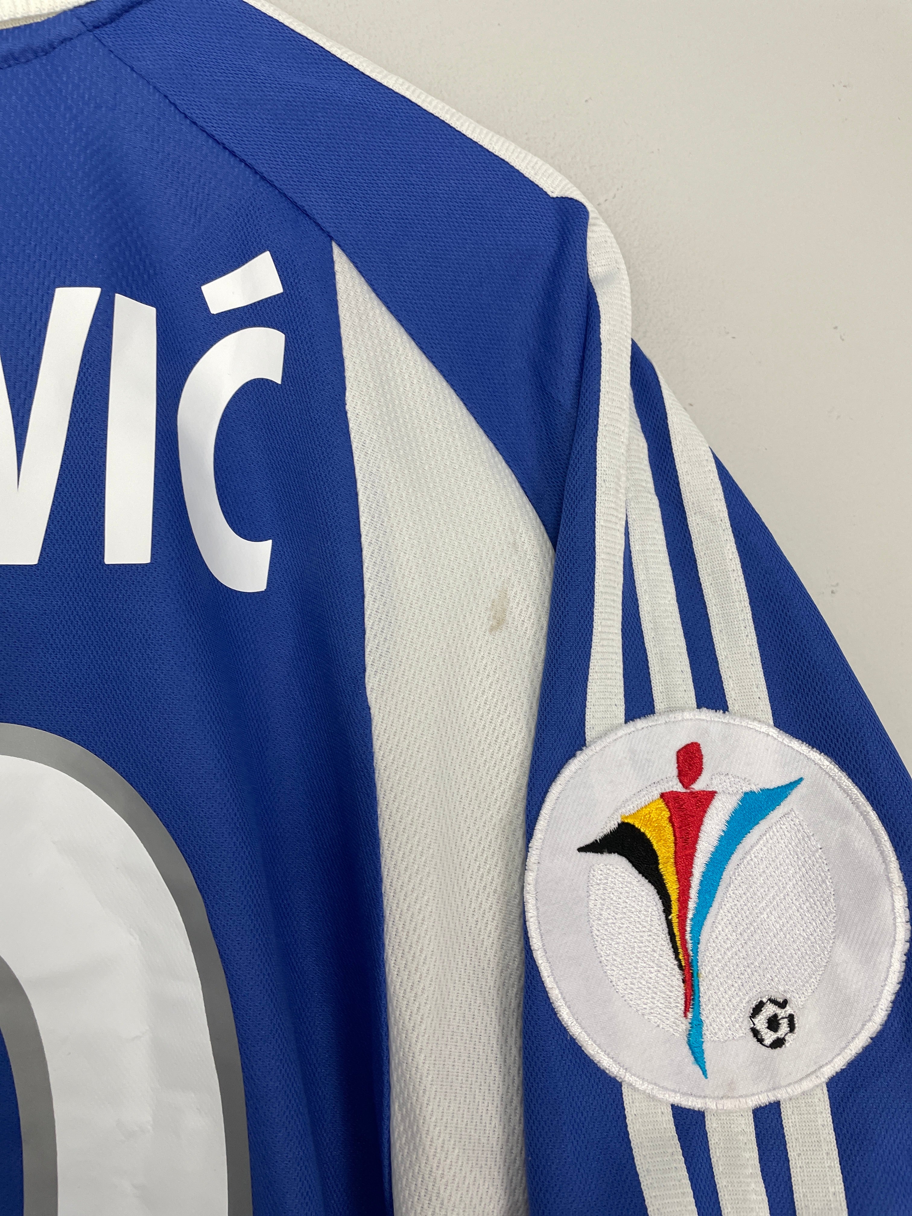 Shop 2000/01 YUGOSLAVIA STOJKOVIC #10 HOME SHIRT (L) ADIDAS, classic football shirts, vintage football shirts & retro soccer jerseys at Cult Kits