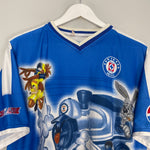 Shop 1998 CRUZ AZUL BOOTLEG SHIRT (L) FAN SHIRT, classic football shirts, vintage football shirts & retro soccer jerseys at Cult Kits