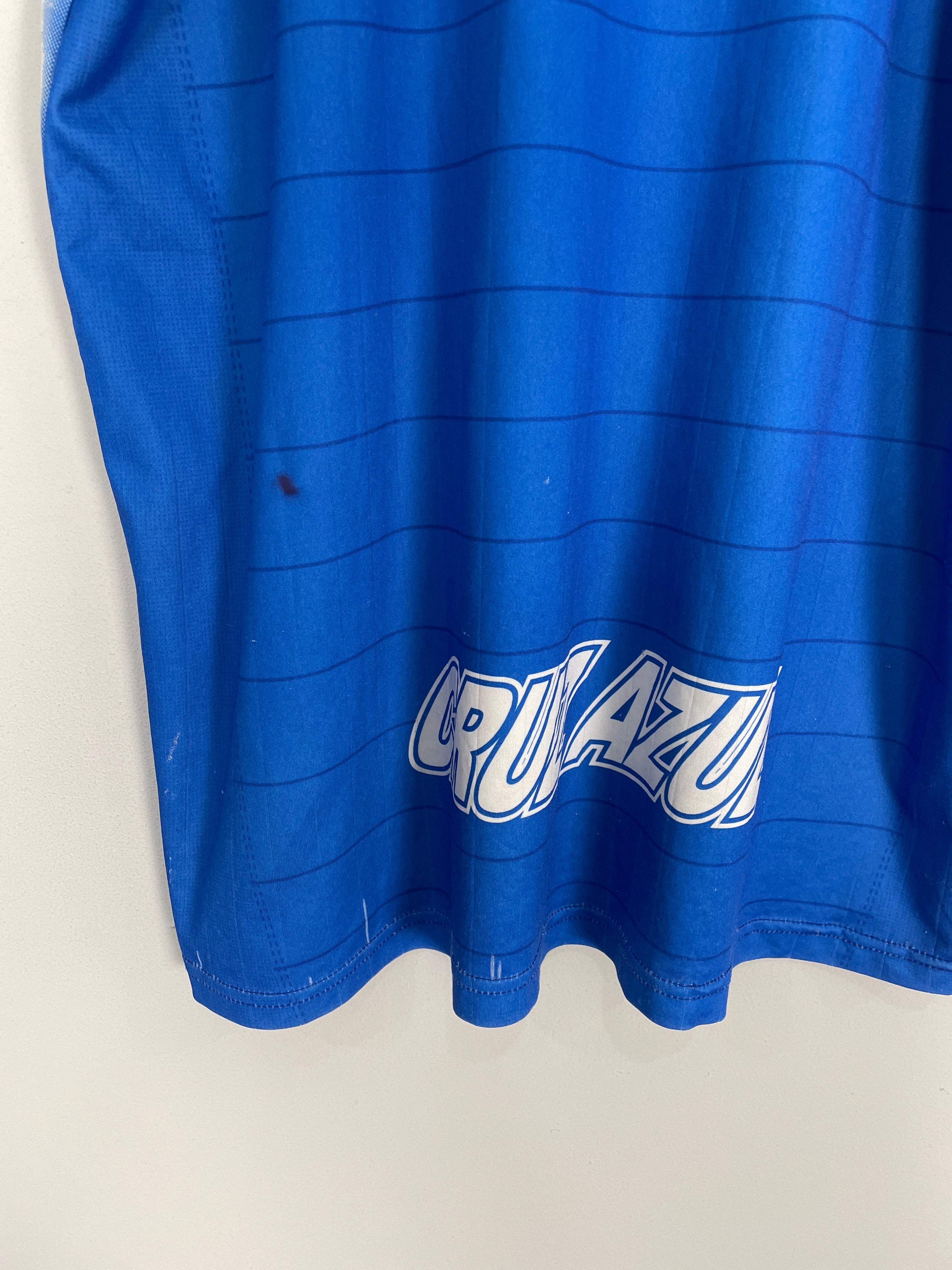 Shop 1998 CRUZ AZUL BOOTLEG SHIRT (L) FAN SHIRT, classic football shirts, vintage football shirts & retro soccer jerseys at Cult Kits