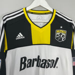 Shop 2012/14 COLOMBUS CREW *PLAYER ISSUE* L/S HOME SHIRT (XL) ADIDAS, classic football shirts, vintage football shirts & retro soccer jerseys at Cult Kits