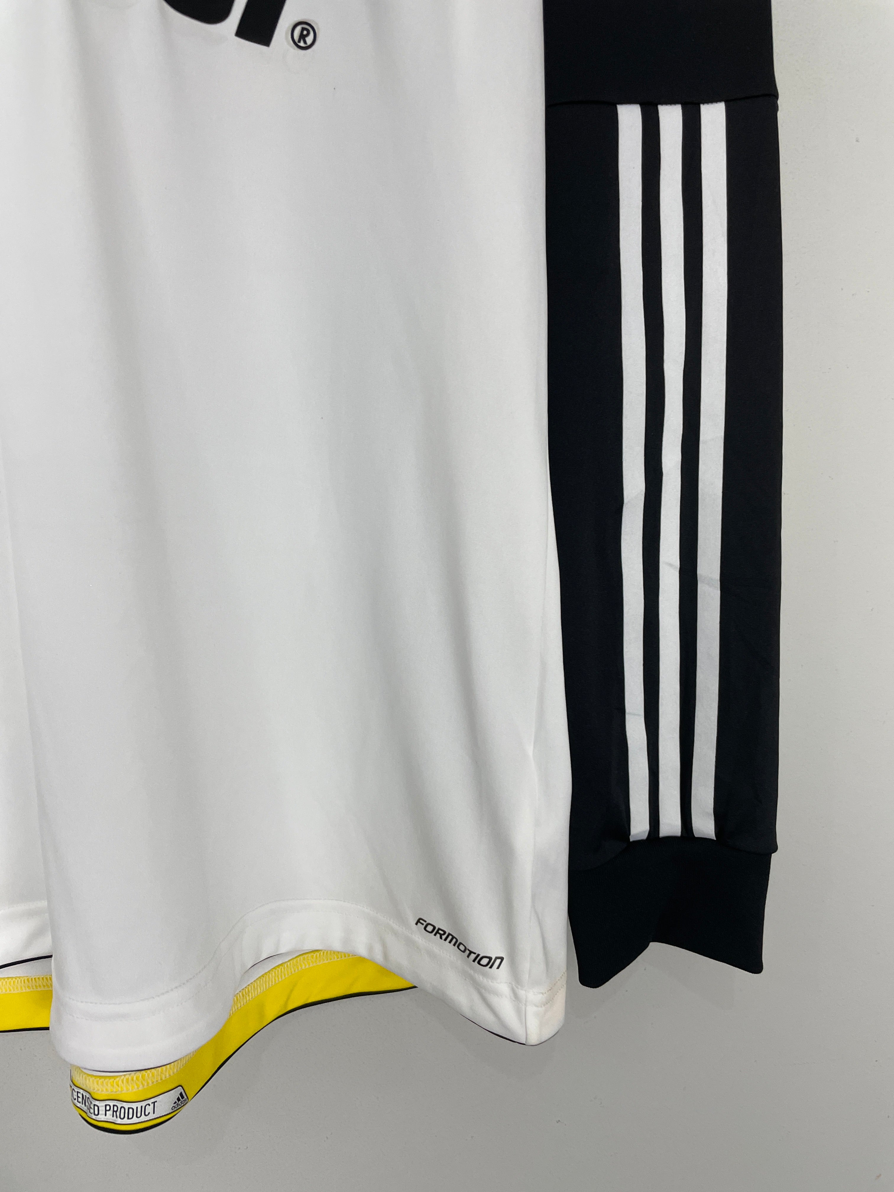 Shop 2012/14 COLOMBUS CREW *PLAYER ISSUE* L/S HOME SHIRT (XL) ADIDAS, classic football shirts, vintage football shirts & retro soccer jerseys at Cult Kits