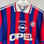 Shop 1995/97 BAYERN MUNICH HOME SHIRT (XL) ADIDAS, classic football shirts, vintage football shirts & retro soccer jerseys at Cult Kits