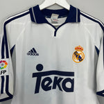 Shop 2000/01 REAL MADRID R.CARLOS #3 HOME SHIRT (XL) ADIDAS, classic football shirts, vintage football shirts & retro soccer jerseys at Cult Kits