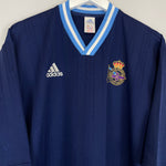 Shop 2000/01 DEPORTIVO LA CORUNA TRAINING SHIRT (XL) ADIDAS, classic football shirts, vintage football shirts & retro soccer jerseys at Cult Kits