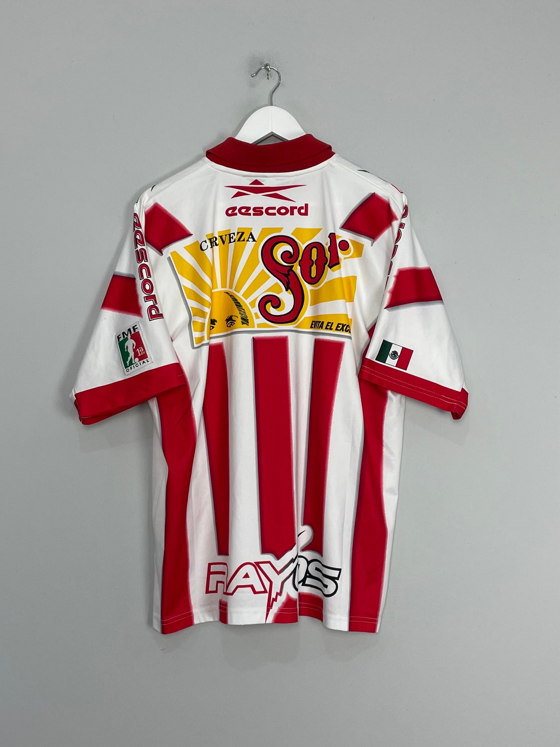 Shop 2000/01 NECAXA HOME SHIRT (L) EESCORD, classic football shirts, vintage football shirts & retro soccer jerseys at Cult Kits