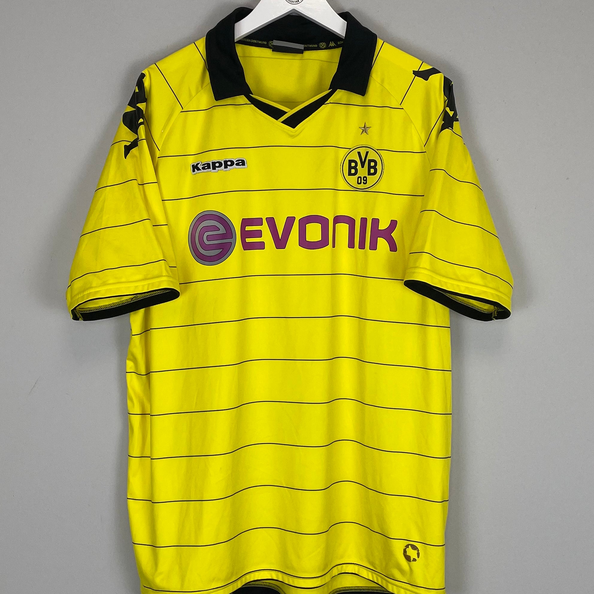 Shop 2010/11 DORTMUND HOME SHIRT (XXL) KAPPA, classic football shirts, vintage football shirts & retro soccer jerseys at Cult Kits