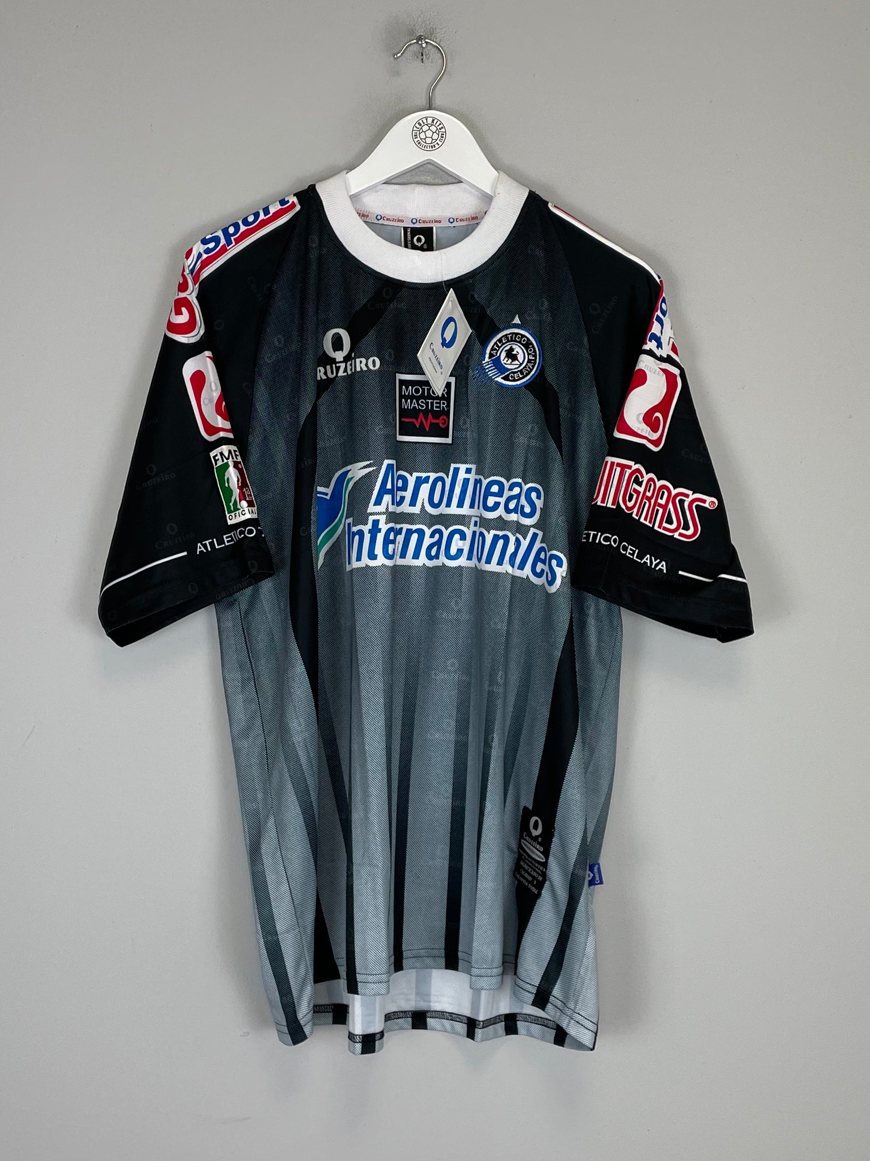 Shop 2002/03 ATLETICO CELAYA *BNWT* AWAY SHIRT (L) CRUZEIRO, classic football shirts, vintage football shirts & retro soccer jerseys at Cult Kits